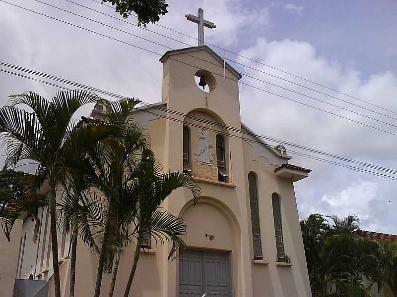 CAMPINA VERDE-MG-CAPELA DE SO VICENTE DE PAULO-FOTO:HEL MONTEIRO - CAMPINA VERDE - MG