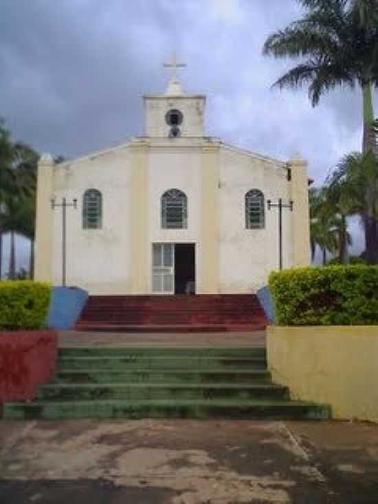 IGREJA DE CAMPO AZUL-FOTO:ZAKNOBRE  - CAMPO AZUL - MG