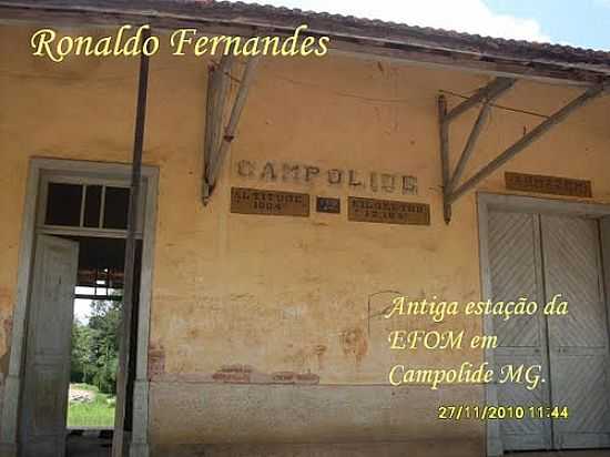 ANTIGA ESTAO DA EFON EM CAMPOLIDE-FOTO:RONALDO FERNANDES OL - CAMPOLIDE - MG