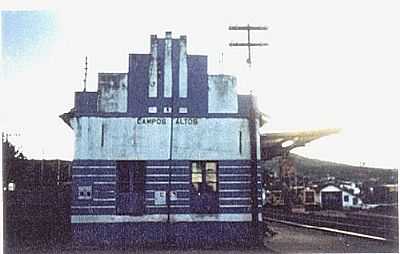 SEDE DA ESTAO FERROVIRIA-FOTO:ENIO RIBEIRO  - CAMPOS ALTOS - MG