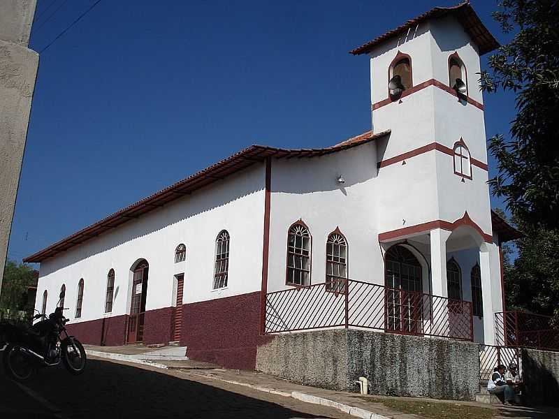 CANA VERDE-MG-CAPELA DE N.SRA.APARECIDA NO POVOADO CERRADINHO-FOTO:VICENTE FREIRE BARBOSA - CANA VERDE - MG