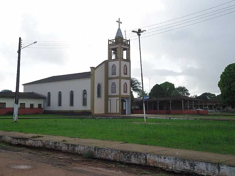 CALOENE-AP-IGREJA MATRIZ-FOTO:ALAN KARDEC - CALOENE - AP