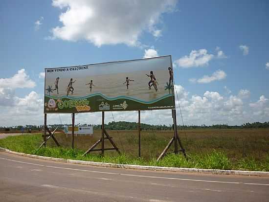 ENTRADA DA CIDADE DE CALOENE-FOTO:ELDER FBIO - CALOENE - AP