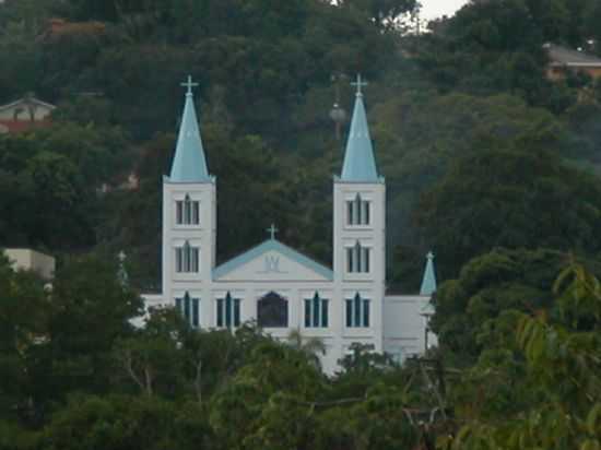 IGREJA MATRIZ DA MINHA CIDADE, POR JUNIOR - CAREAU - MG