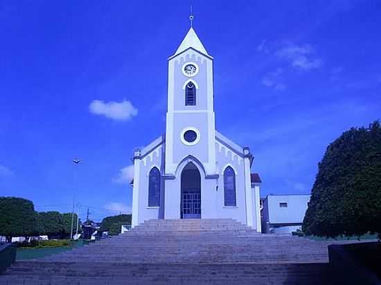 IGREJA DE SO SEBASTIO-FOTO:JOSE SEBASTIAO RAMOS [PANORAMIO] - CARVALHPOLIS - MG