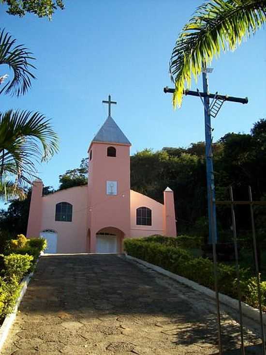 IGREJA-FOTO:DLESTER - KTA[PANORAMIO] - CATAGUARINO - MG