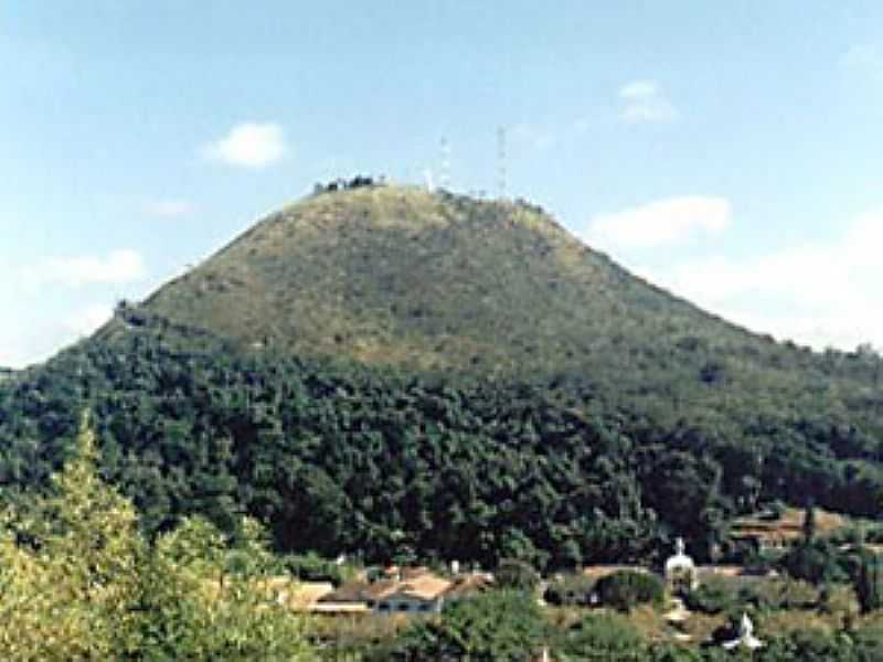 CAXAMBU-MG-MORRO DO CRISTO E MIRANTE-FOTO:CORREIO DO PAPAGAIO - CAXAMBU - MG