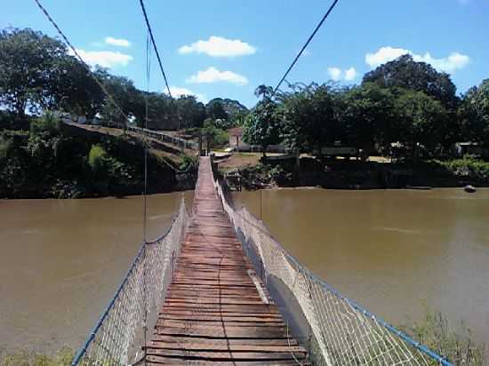 PONTE DE CHEGADA AO CUNANI, POR ROSANY MACEDO - CUNANI - AP