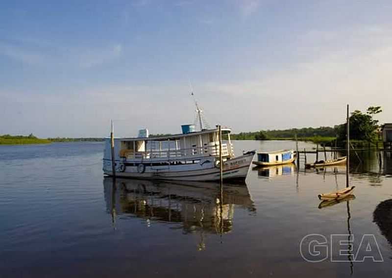 CUTIAS-AP-BARCOS NO RIO ARAGUARI-FOTO:WWW.AP.GOV.BR - CUTIAS - AP