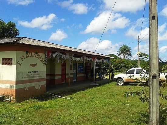 CUTIAS-AP-ESCOLA NA COMUNIDADE ALTA FLORESTA-FOTO:ALAN KARDEC - CUTIAS - AP