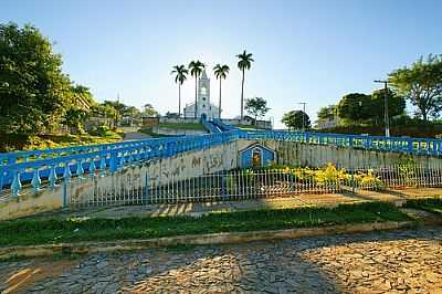 ESCADARIAS DA IGREJA MATRIZ N.S.DA CONCEIO-FOTO:TRANGEL  - CONCEIO DA BOA VISTA - MG