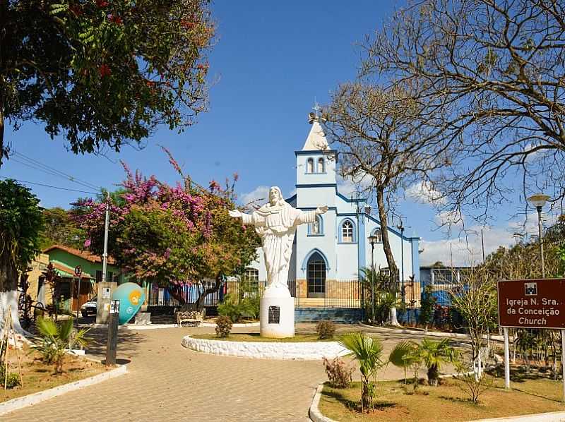 IMAGEM DA CIDADE DE CONCEIO DE ITAGU-MG - CONCEIO DE ITAGU - MG