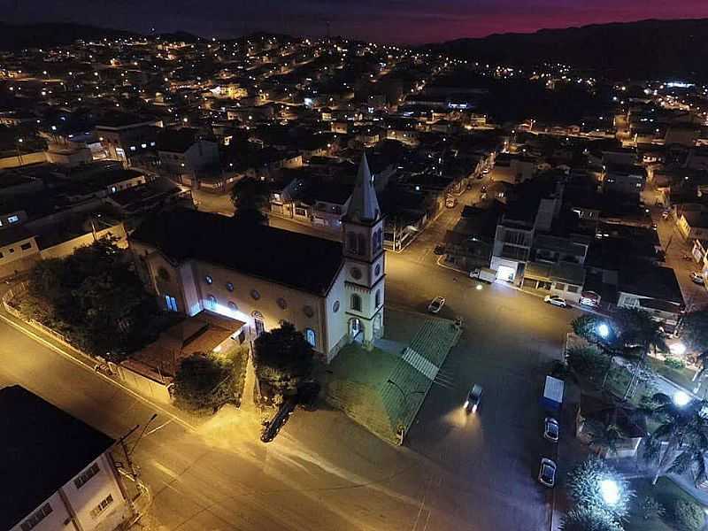 CONGONHAL-MG-VISTA NOTURNA DO CENTRO-FOTO:TULIO ALVES COUTINHO-FACEBOOK - CONGONHAL - MG
