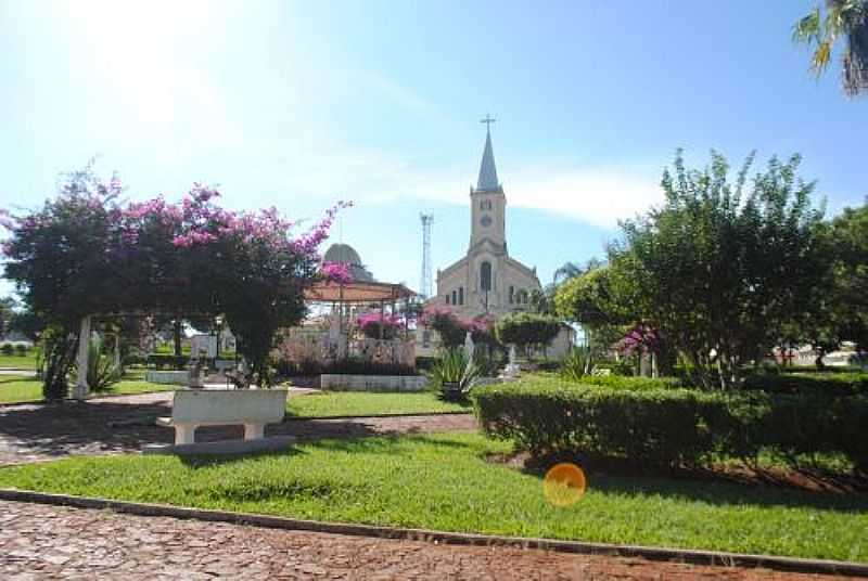 CONQUISTA-MG-PRAA DA MATRIZ-FOTO:CONQUISTA.MG.GOV.BR - CONQUISTA - MG