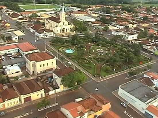 CONQUISTA-MG-VISTA DO CENTRO DA CIDADE-FOTO:CONQUISTA.  - CONQUISTA - MG