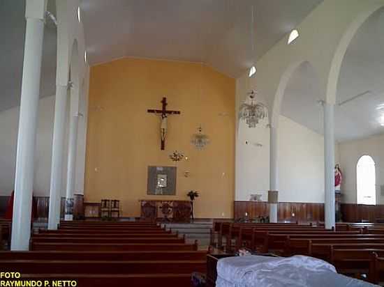 INTERIOR DA IGREJA DE SO SEBASTIO-FOTO:RAYMUNDO P NETTO - CORREIA DE ALMEIDA - MG