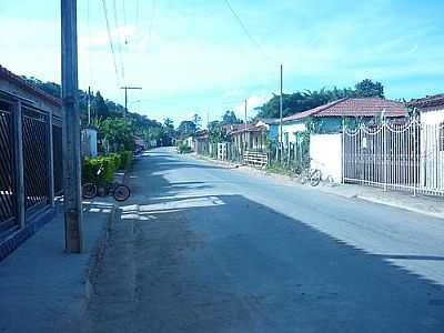 RUA DA CIDADE-FOTO:EVALDER  - CORRENTINHO - MG