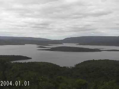 LAGO DA BARRAGEM DE IRAP, POR ALEXANDRE BORGES LOPES - CRISTLIA - MG