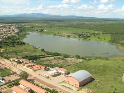 VISTA AEREA DA CIDADE, POR MARCOS - CURRAL DE DENTRO - MG