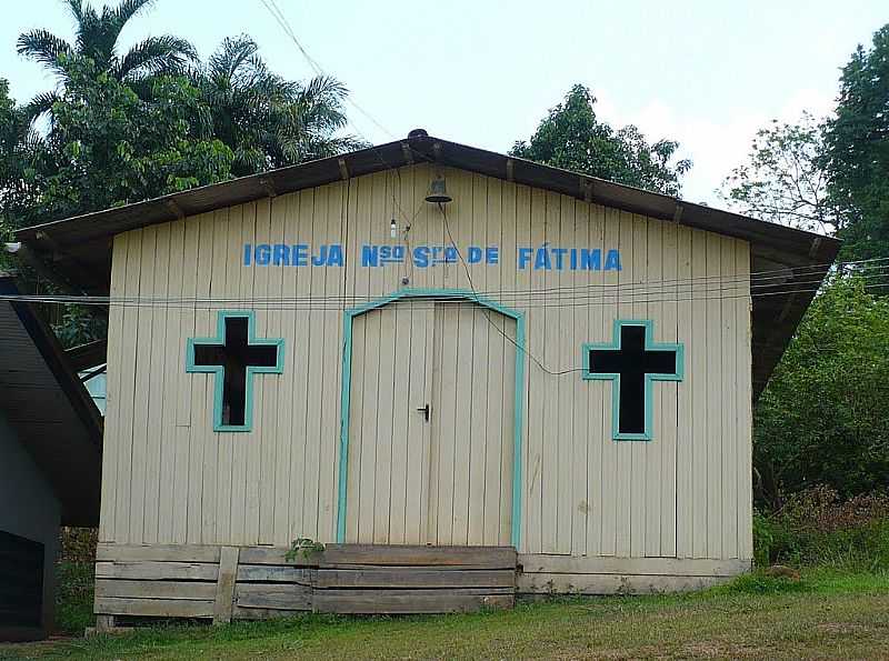 LARANJAL DO JAR-AP-IGREJA EM GUA BRANCA DO CAJARI,DISTRITO DE LARANJAL-FOTO:HERALDO AMORAS - LARANJAL DO JARI - AP