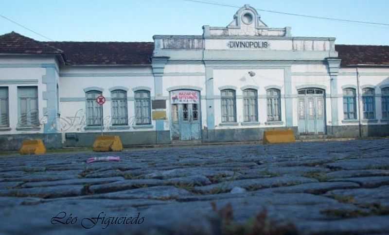 DIVINPOLIS-MG-ESTAO FERROVIRIA-FOTO:LEONARDO FIGUEIREDO - DIVINPOLIS - MG