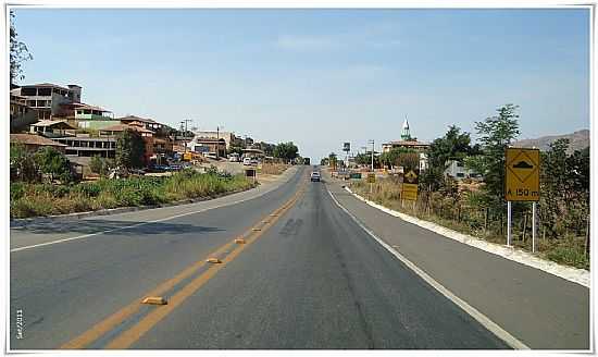 ENGENHEIRO CALDAS-MG-ENTRADA DA CIDADE-FOTO:HERLANIO EVANGELISTA - ENGENHEIRO CALDAS - MG