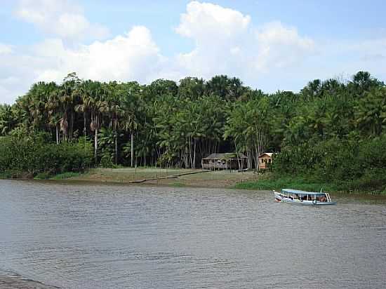 MAZAGO-AP-CASA DE RIBEIRINHO NO RIO MAZAGO-FOTO:ALAN.KARDEC - MAZAGO - AP