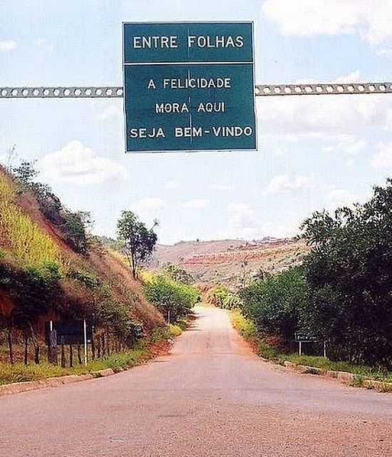 CHEGANDO EM ENTRE FOLHAS-FOTO:VINCIUS MESQUITA M. [PANORAMIO] - ENTRE FOLHAS - MG