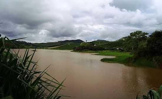 REPRESA DA USINA EM ERVLIA-MG-FOTO:AMARILDO SOUZA - ERVLIA - MG