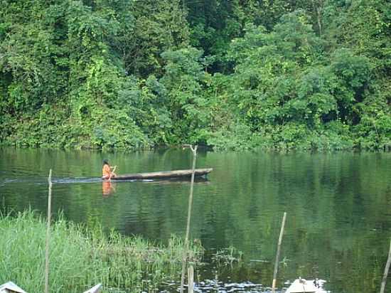 RIO UA ALDEIA MANGA-FOTO:ALAN.KARDEC - OIAPOQUE - AP