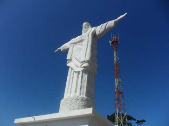 CRISTO REDENTOR EM FARIA LEMOS - MG, POR ROSANGELA MARIA SOARES OLIVEIRA SILVA - FARIA LEMOS - MG