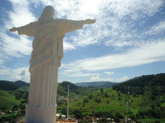 CRISTO REDENTOR EM FARIA LEMOS - MG, POR ROSANGELA MARIA SOARES OLIVEIRA SILVA - FARIA LEMOS - MG