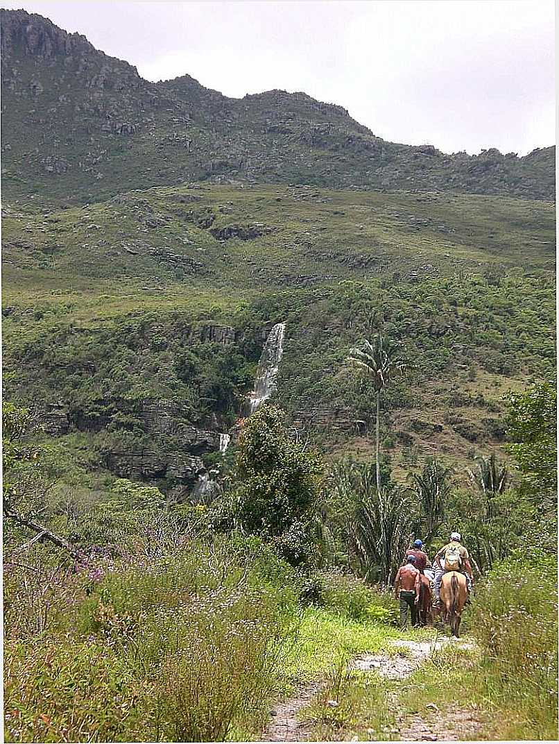 FELCIO DOS SANTOS-MG-CACHOEIRA 7 QUEDAS-SERRA DO GALVO-FOTO:EDUARDO GOMES - FELCIO DOS SANTOS - MG