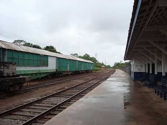 ESTAO FERROVIRIA-FOTO:ALAN.KARDEC - PORTO GRANDE - AP