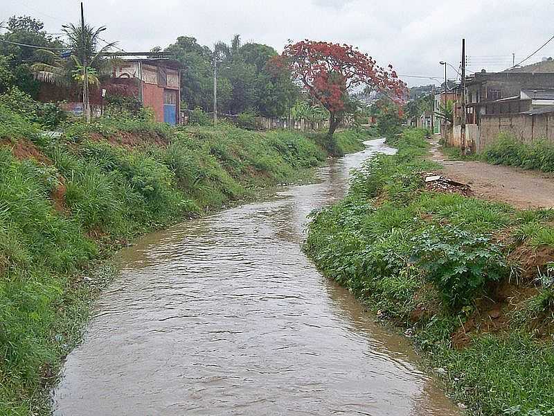 FLORESTA-MG-RIBEIRO NO BAIRRO-FOTO:PT.WIKIPEDIA.ORG - FLORESTA - MG