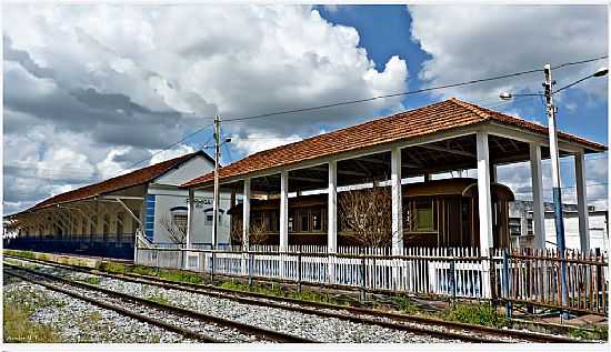 FORMIGA-MG-ANTIGA ESTAO FERROVIRIA-FOTO:AENDER M. FERREIRA - FORMIGA - MG