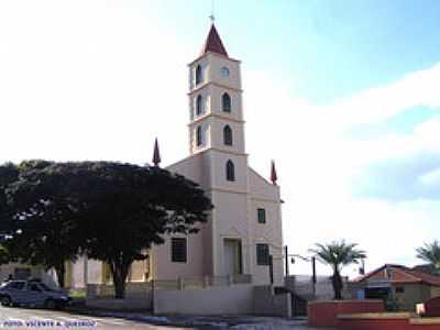 MATRIZ DE N.S.DO ROSRIO-FOTO:VICENTE A. QUEIROZ - FORTALEZA DE MINAS - MG