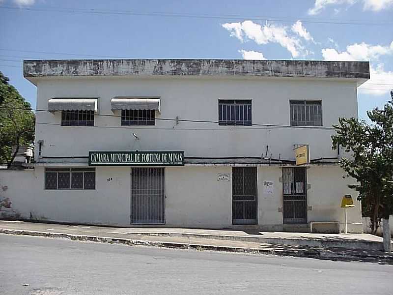 FORTUNA DE MINAS-MG-CMARA E PREFEITURA MUNICIPAL-FOTO:ASMINASGERAIS.COM.BR - FORTUNA DE MINAS - MG