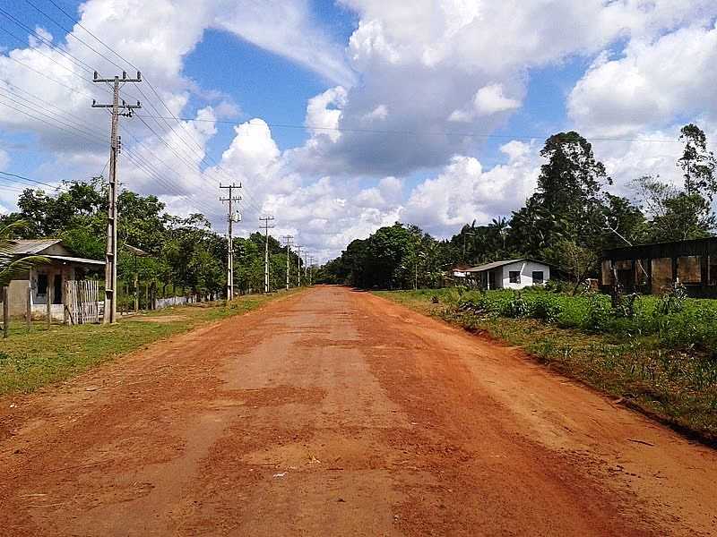 SANTA LUZIA DO PACU-AP-ENTRADA DA COMUNIDADE-FOTO:ALAN KARDEC  - SANTA LUZIA DO PACU - AP