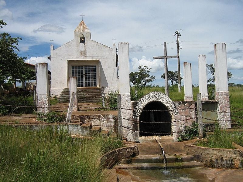 FRUTAL-MG-CAPELA DE N.SRA.DAS GRAAS NA COMUNIDADE DE GUA SANTA-FOTO:ALTEMIRO OLINTO CRISTO - FRUTAL - MG