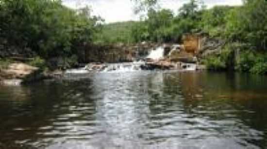 CACHOEIRA DA CAPIVARA EM GOUVEIA-FOTO:VANDA APARECIDA MACHADO - GOUVEIA - MG