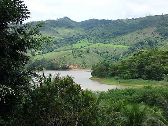 VISTA PARCIAL DA REPRESA DO EMBOQUE-FOTO: ZOQJUNIOR [PANORAMIO] - GRANADA - MG