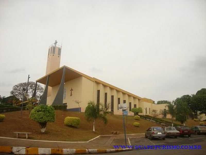 GUAP-MG-MATRIZ DE SO FRANCISCO DE ASSIS-FOTO:GUAPETURISMO. - GUAP - MG