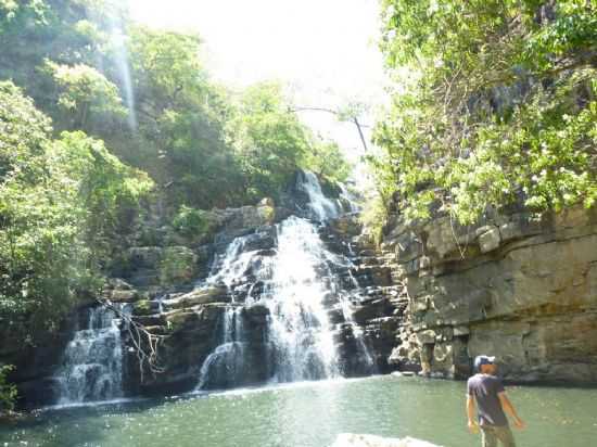 CACHOEIRA DA USINA - FOTO ANTNIO BERNARDES BRITO, POR ANTONIO EDUARDO DE OLIVEIRA - GUARDA-MOR - MG