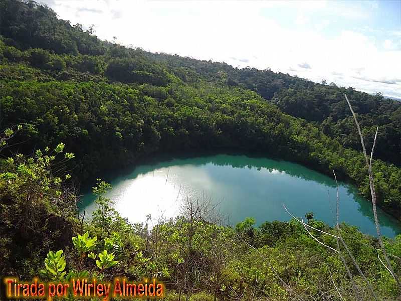 SERRA DO NAVIOI-AP-LAGOA AZUL-FOTO:WIRLEY ALMEIDA - SERRA DO NAVIO - AP