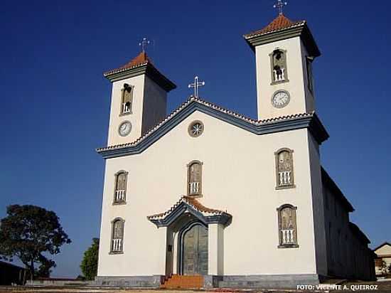 MATRIZ DE N.SRA.DA ABADIA EM IGUATAMA-MG-FOTO:VICENTE A. QUEIROZ - IGUATAMA - MG