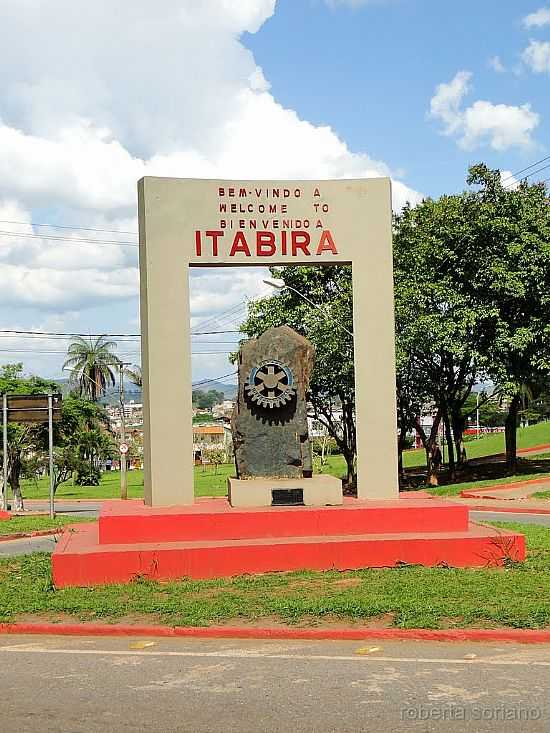 ENTRADA DA CIDADE DE ITABIRA-MG-FOTO:ROBERTA SORIANO - ITABIRA - MG