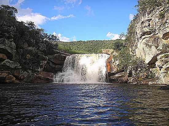 CACHOEIRA ANTNIO JOO EM ABARA-FOTO:VALBER-ABAIRA - ABARA - BA