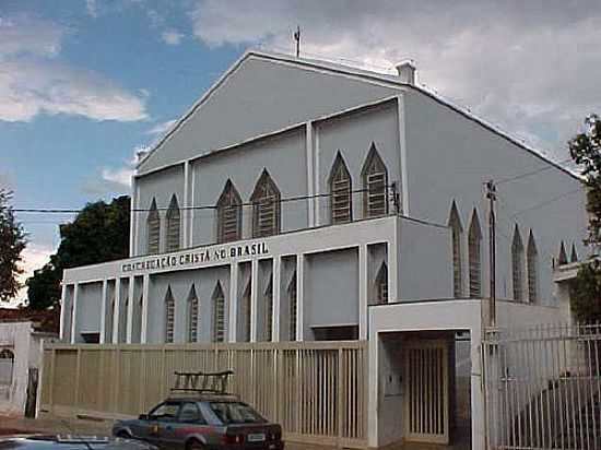 IGREJA DA CONGREGAO CRIST DO BRASIL-FOTO:JOSE CARLOS QUILETTI - ITUIUTABA - MG