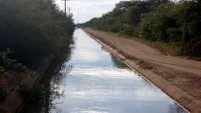 CANAL DE IRRIGAO-GUA DO RIO SO FRANCISCO-PROJETO JABA-FOTO:ROTIZEN L REGGIANI - JABA - MG